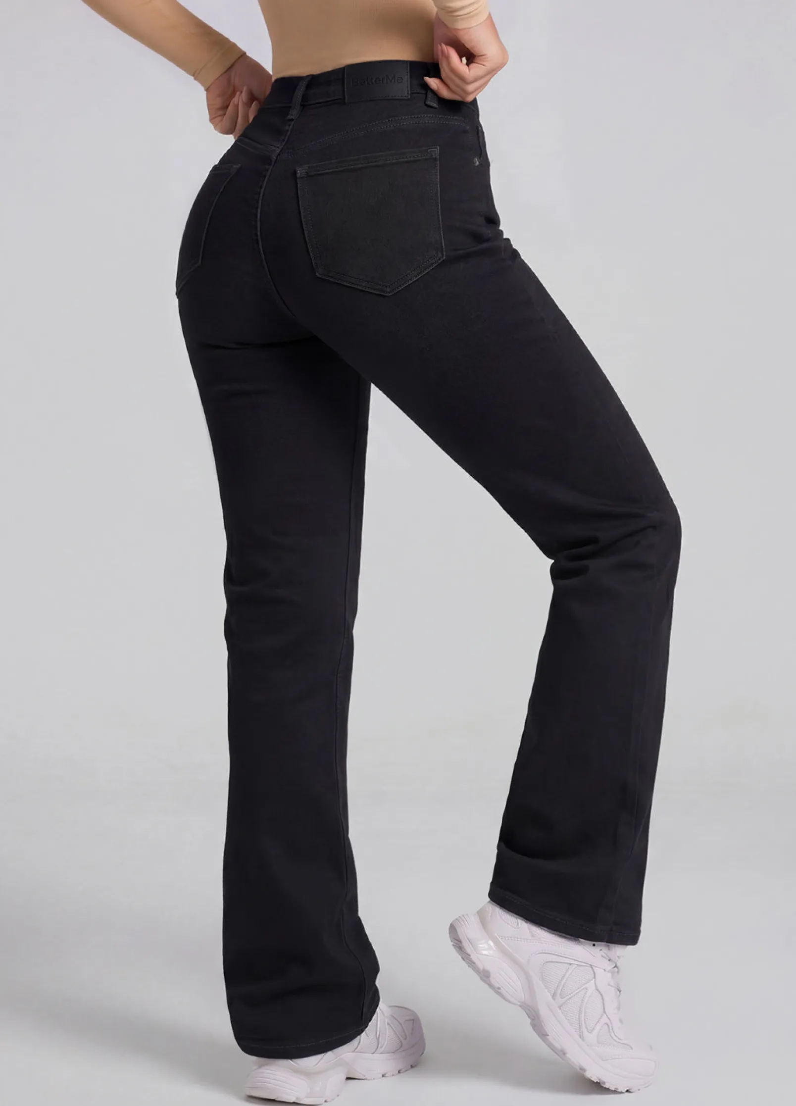 High Waist Flared Jeans