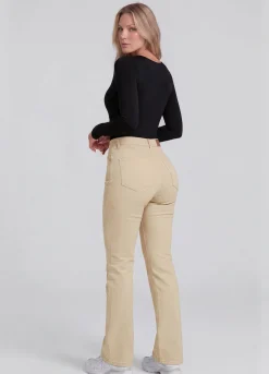High Waist Flared Jeans
