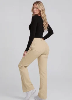 High Waist Flared Jeans