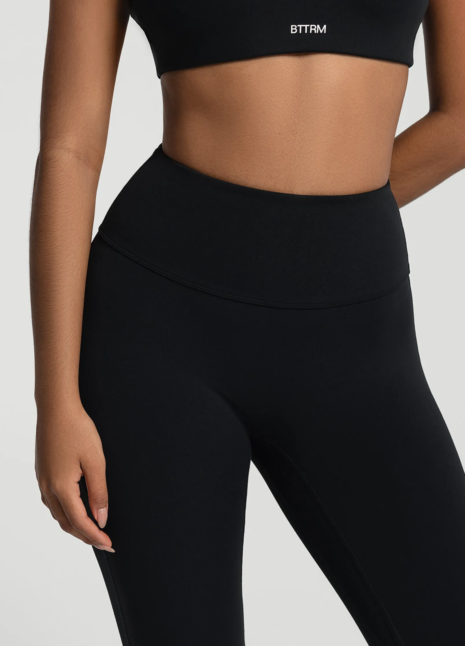 High-Waist-Leggings mit Bauchweg-Effekt