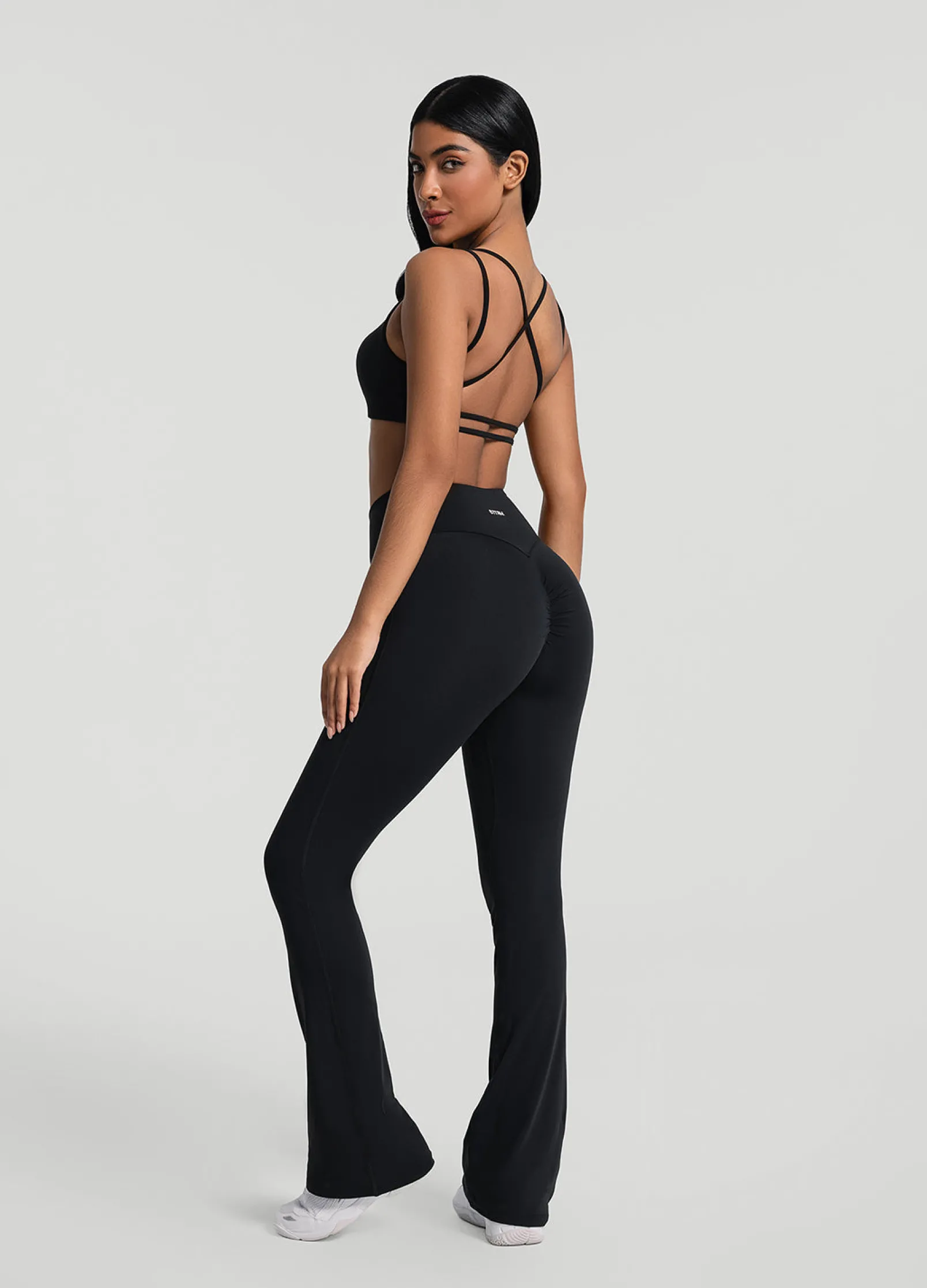 High-Waist-Leggings mit Bauchweg-Effekt