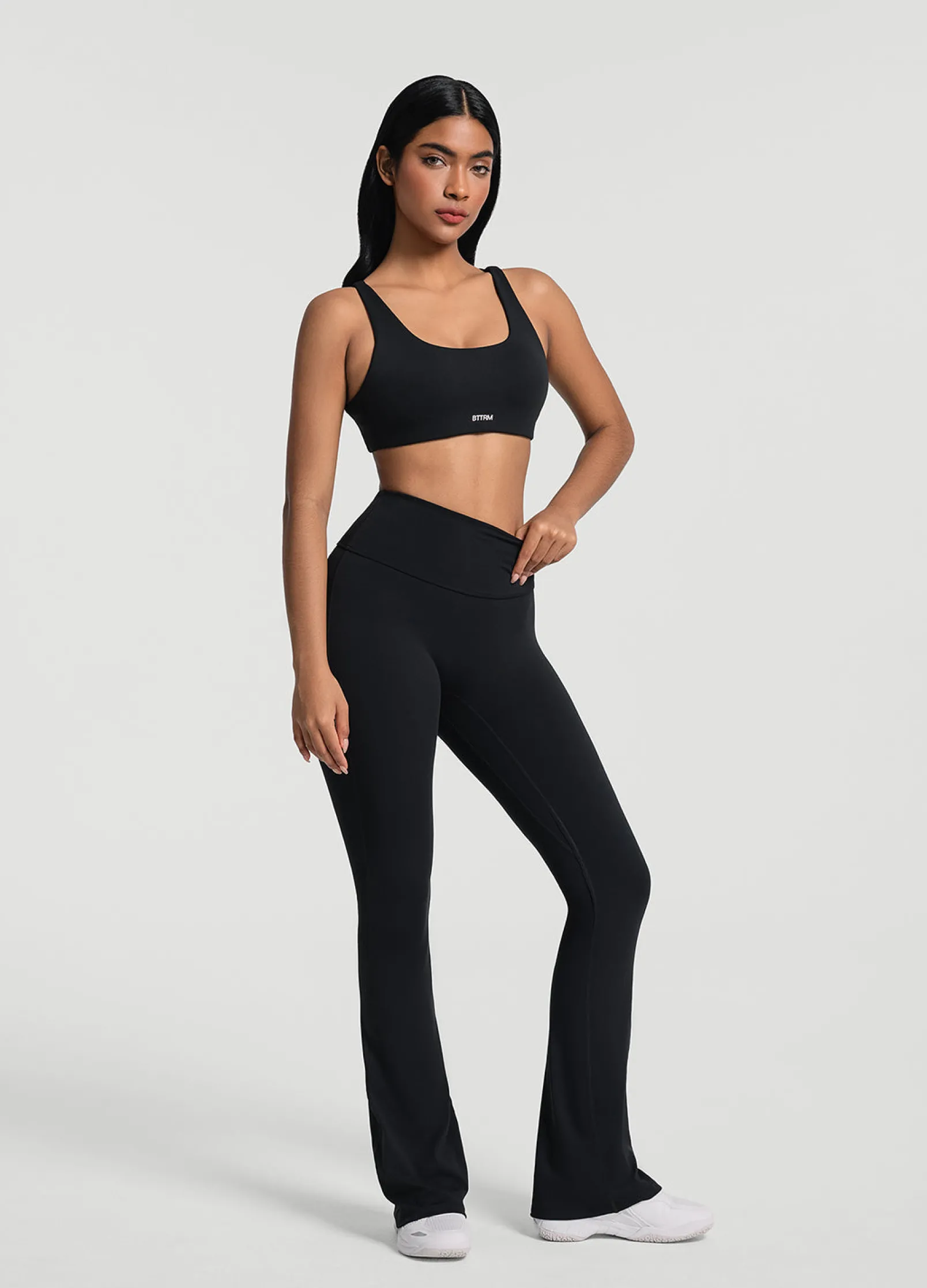 High-Waist-Leggings mit Bauchweg-Effekt