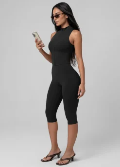High-Waist Sculpt Capri-Leggings
