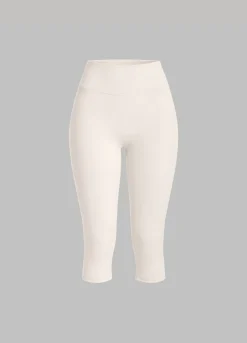 High-Waist Sculpt Capri-Leggings