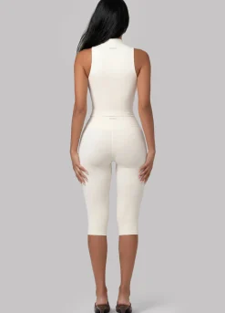 High-Waist Sculpt Capri-Leggings