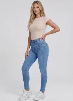 High Waist Skinny Jeans