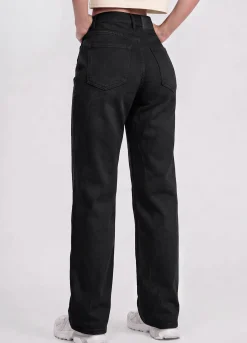 High Waist Straight Jeans