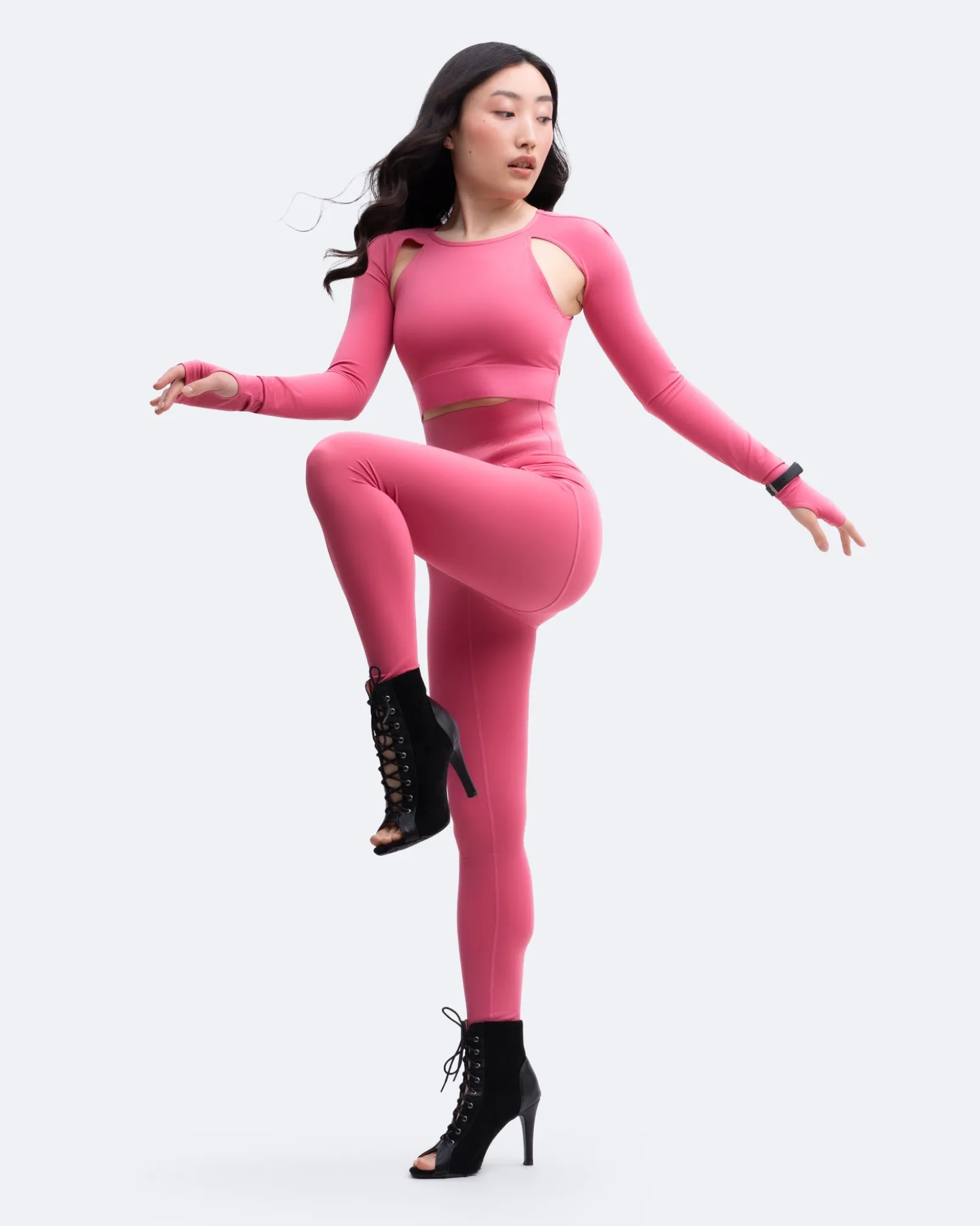 Hochgeschnittene Leggings
