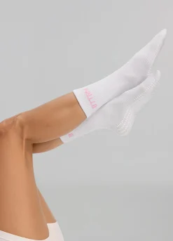 Hohe Pilates-Grip-Socken