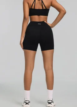 Impact-Mesh-Shorts mit hohem Bund