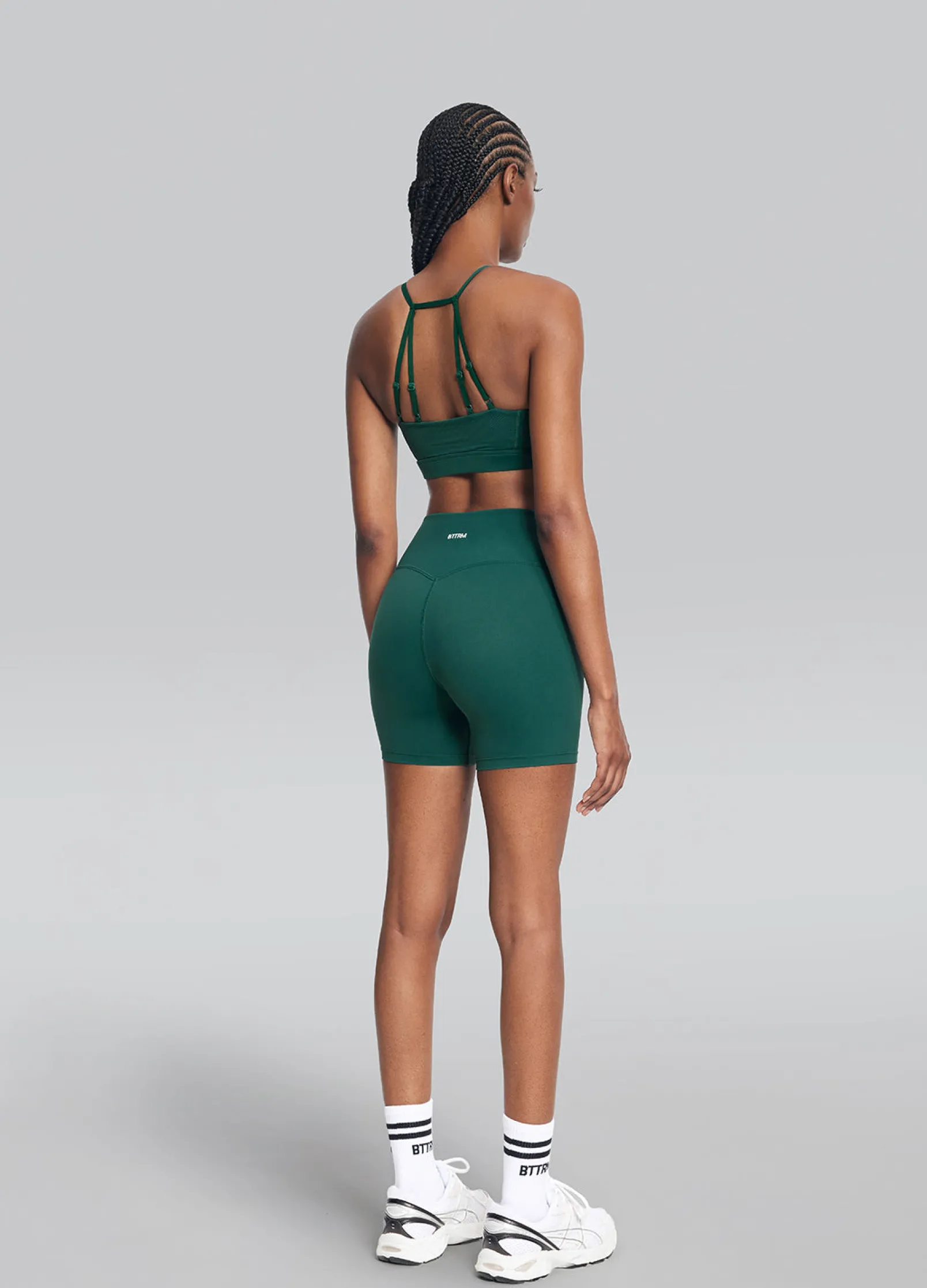 Impact-Mesh-Shorts mit hohem Bund