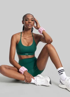 Impact-Mesh-Shorts mit hohem Bund