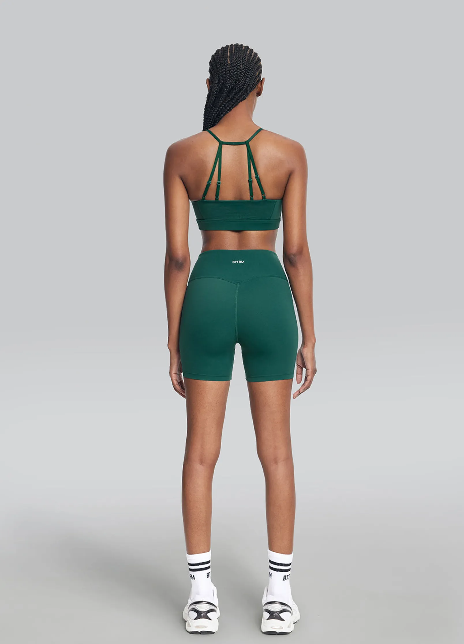 Impact-Mesh-Shorts mit hohem Bund