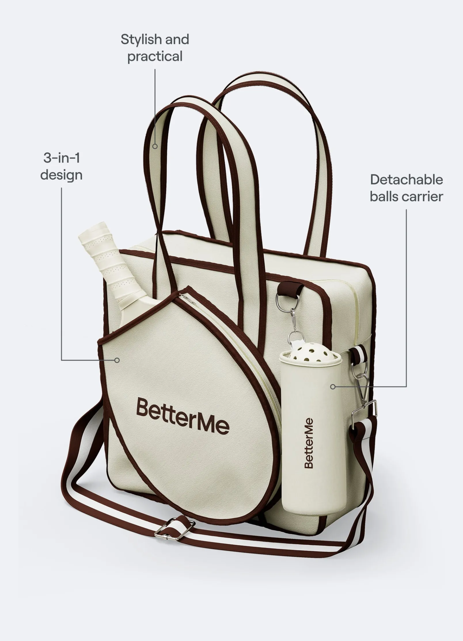 3-in-1 Schlägertasche