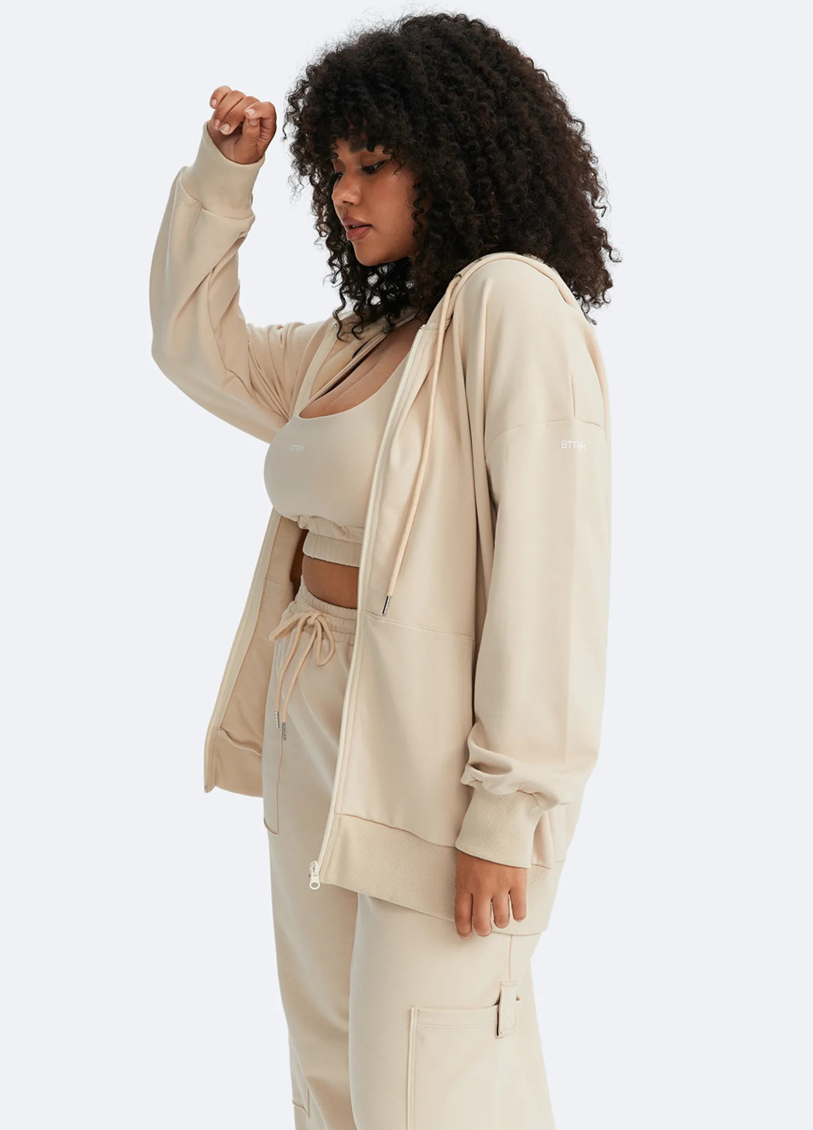 Kapuzenjacke mit Taschen