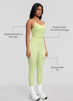Kreuzrücken-Bodysuit
