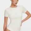 Kurzarmshirt mit Rundhalsausschnitt – 3er-Pack