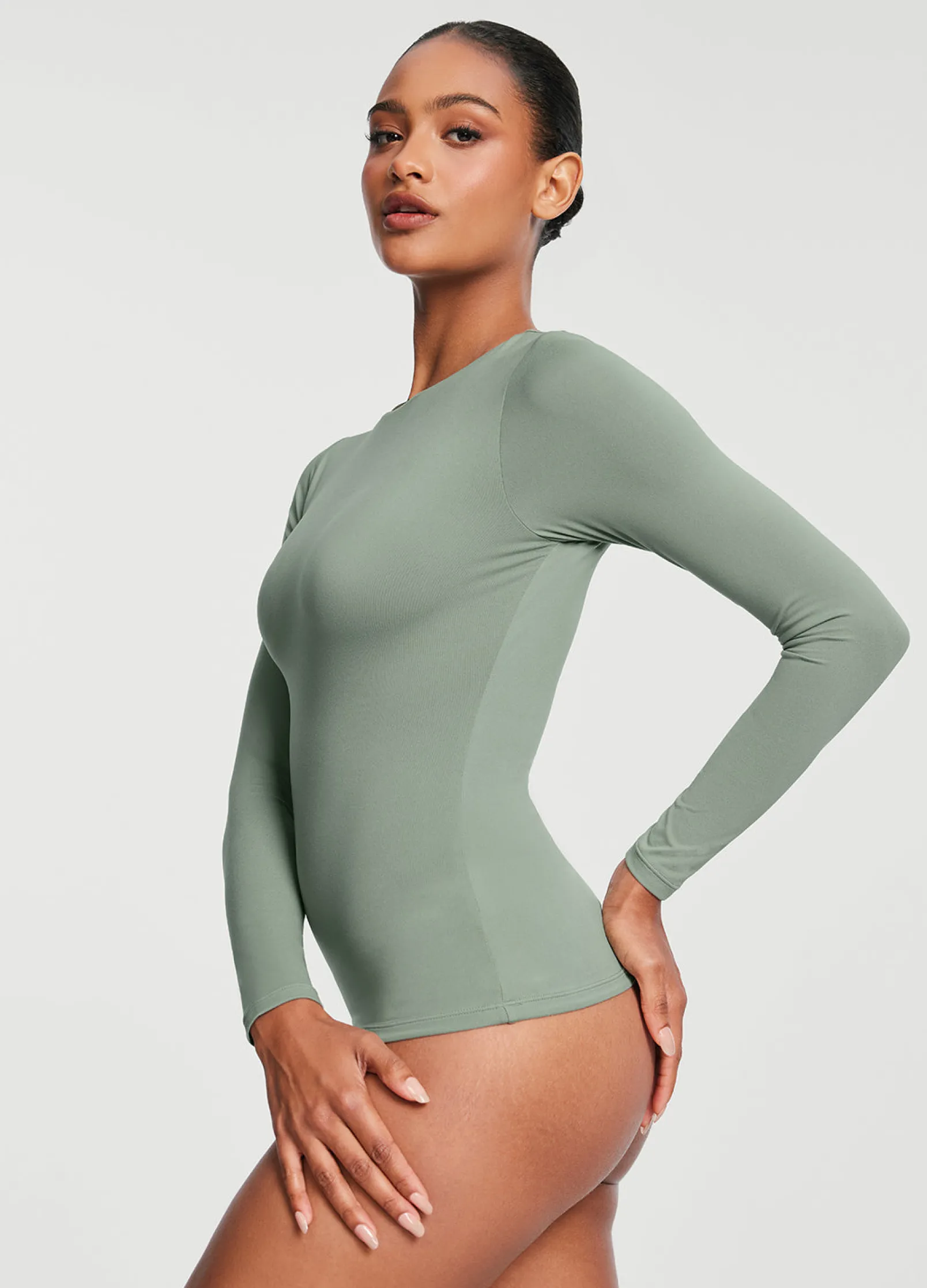 Langarmshirt mit Rundhalsausschnitt