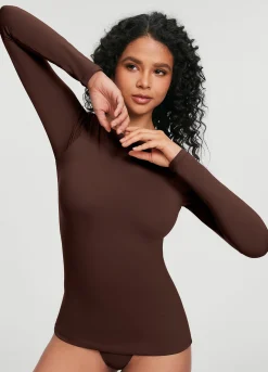 Langarmshirt mit Rundhalsausschnitt