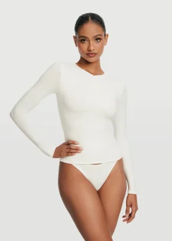 Langarmshirt mit Viertelreißverschluss