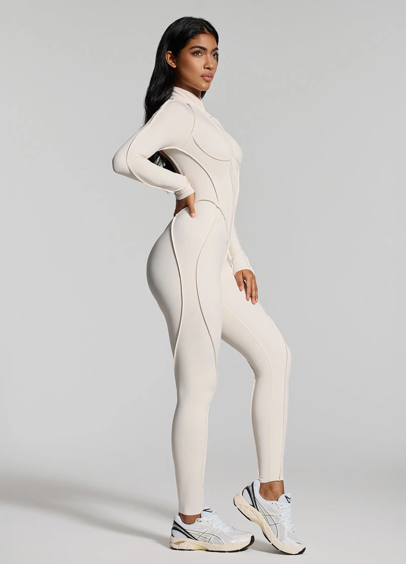Langer Catsuit