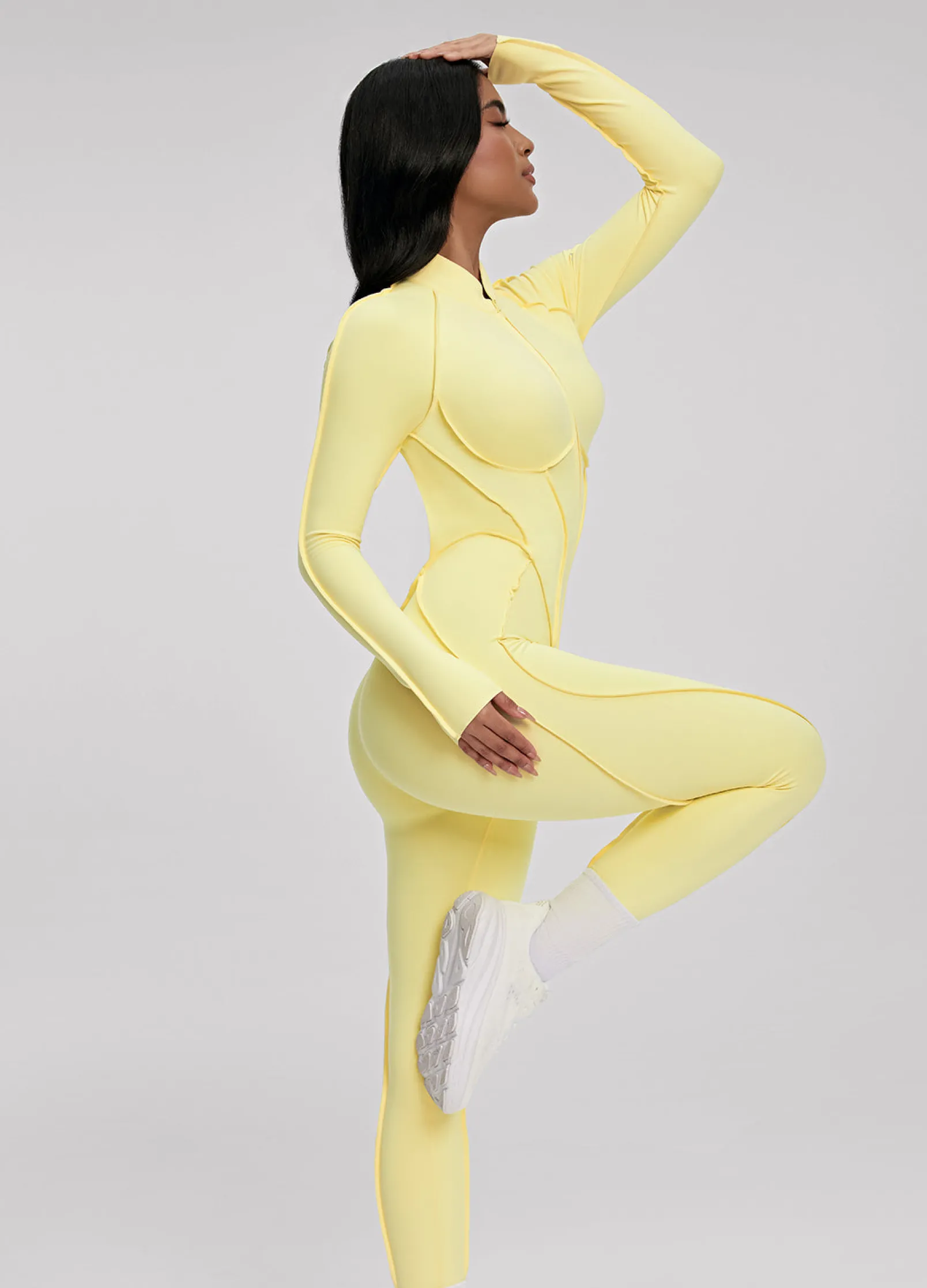 Langer Catsuit