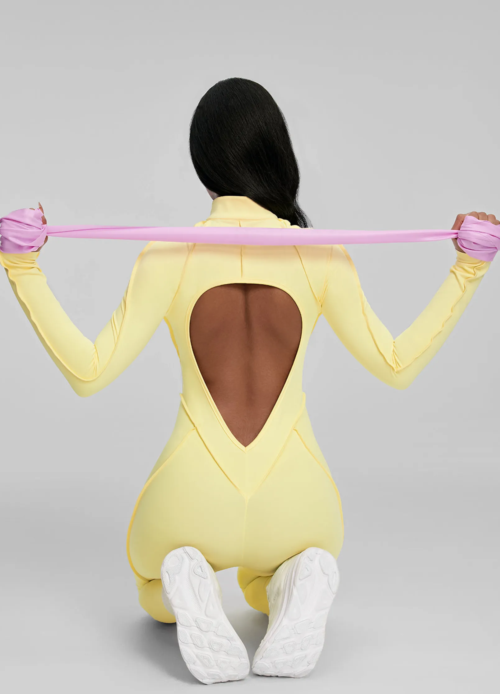 Langer Catsuit