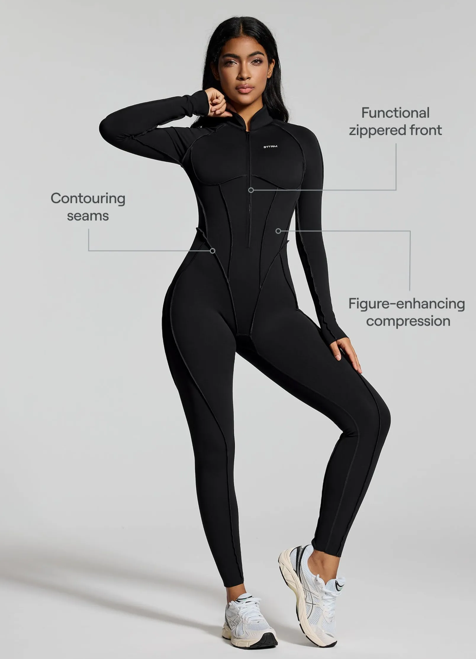 Langer Catsuit