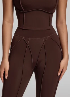 Leggings mit formenden Nähten