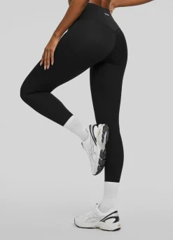 7/8-Leggings mit hohem Bund