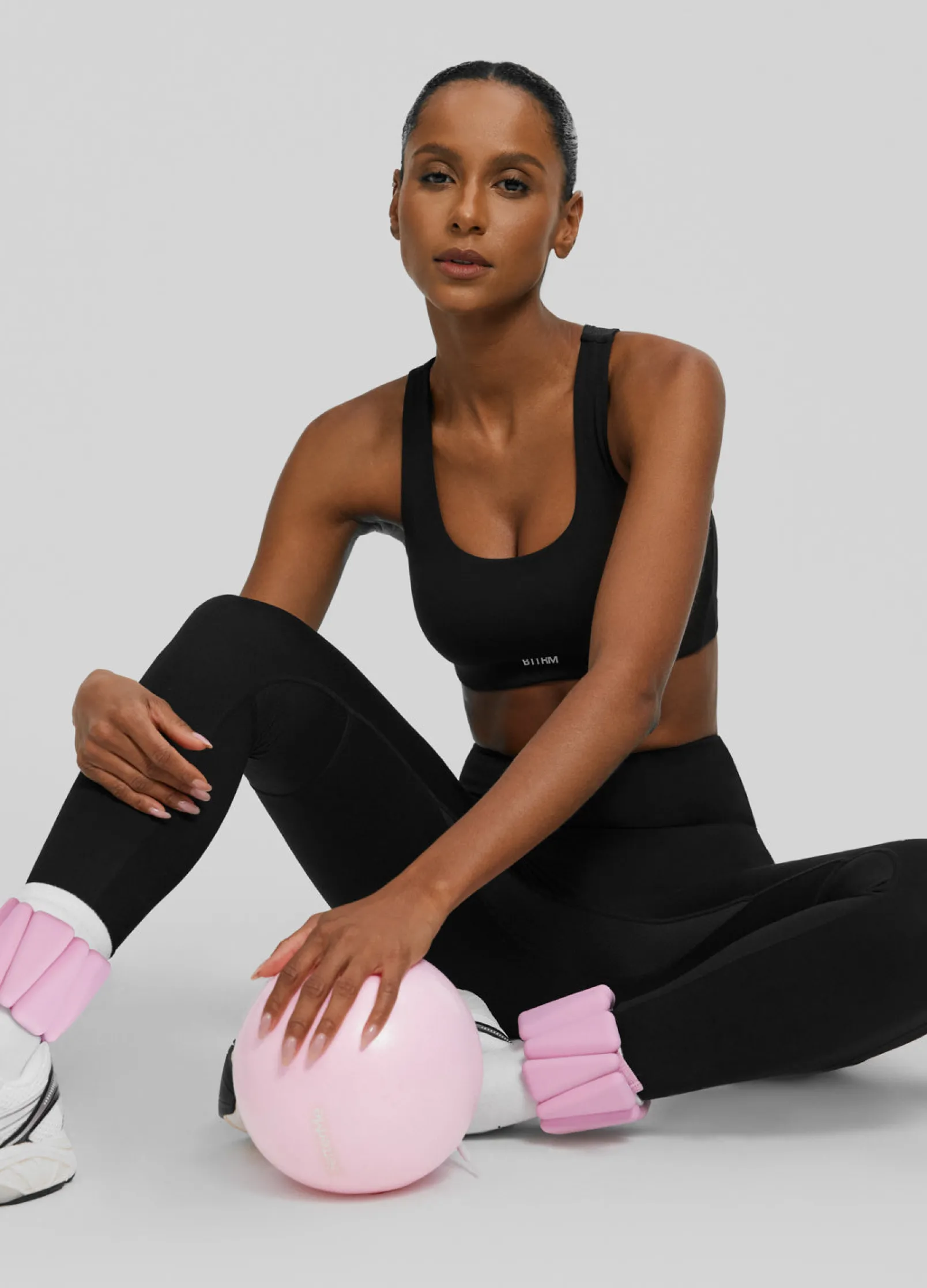 7/8-Leggings mit hohem Bund