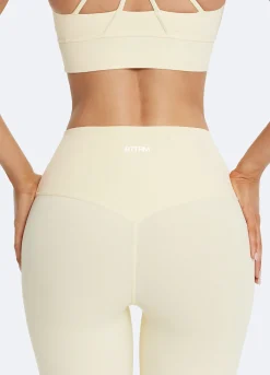 7/8-Leggings mit hohem Bund