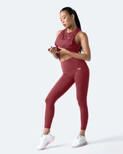 7/8-Leggings mit hohem Bund