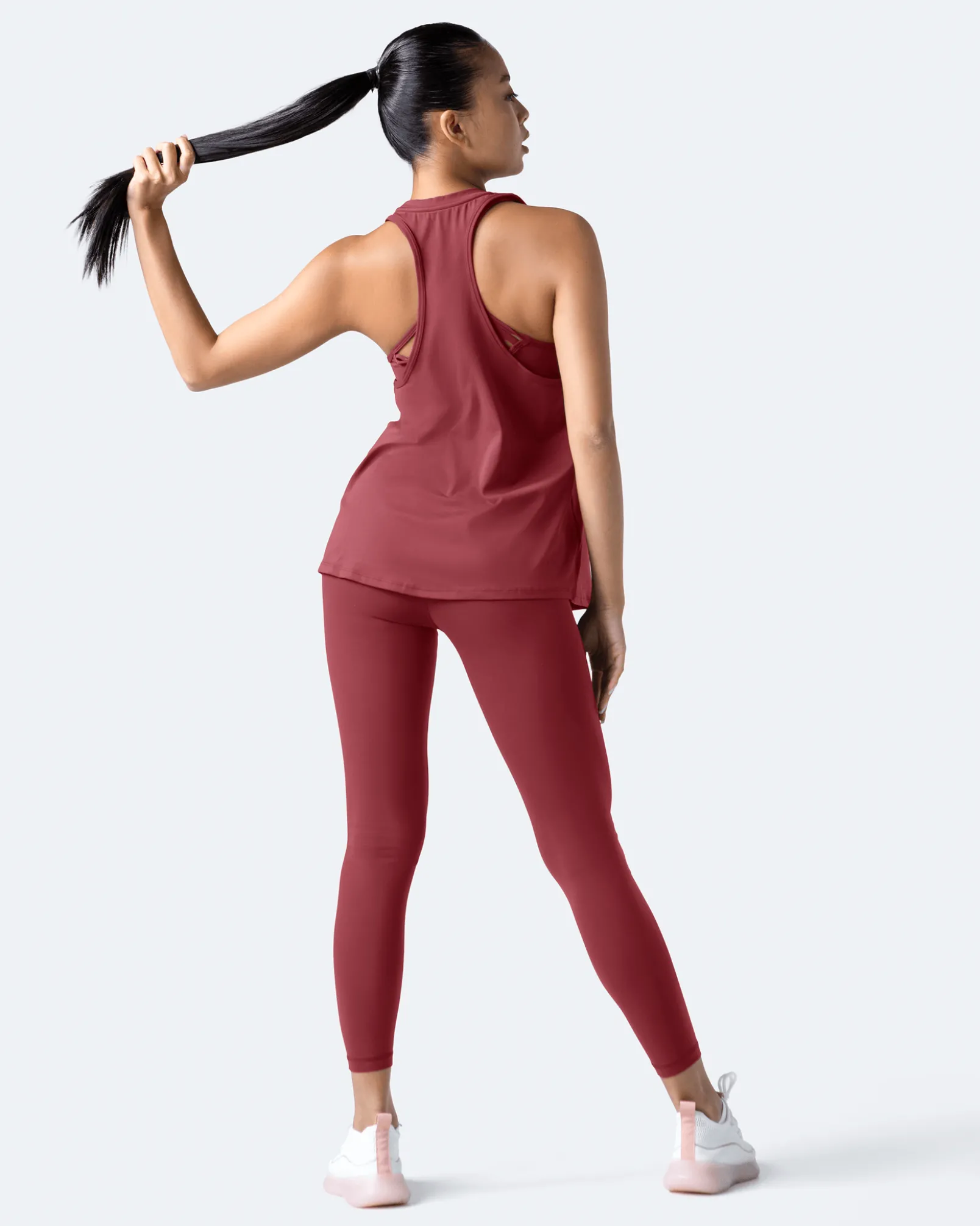 7/8-Leggings mit hohem Bund