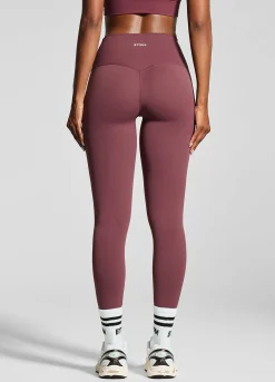 7/8-Leggings mit hohem Bund