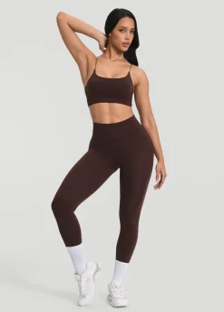 7/8-Leggings mit hohem Bund