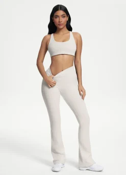 Leggings mit Scrunch-Back und Schlag