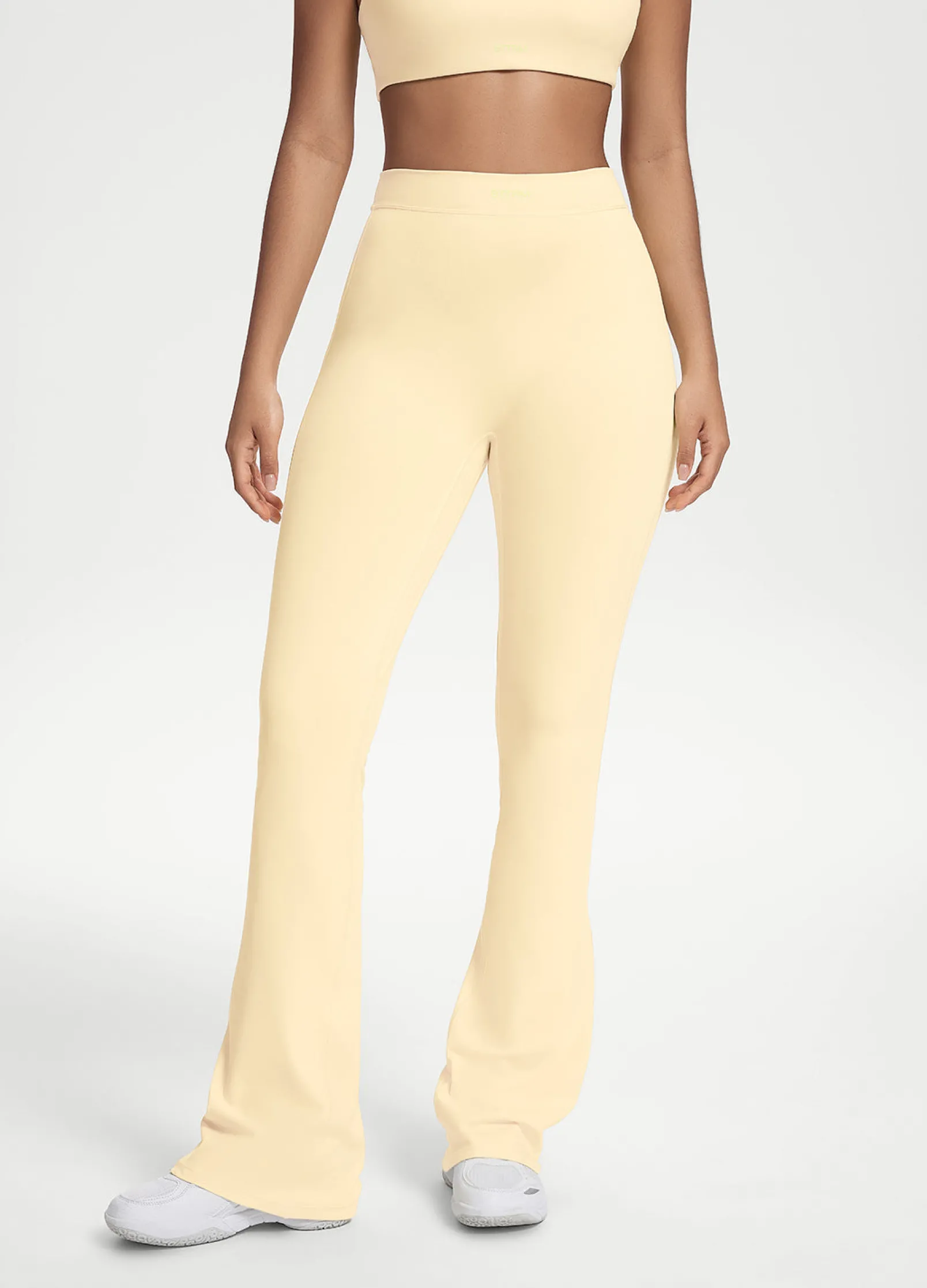 Leggings mit Scrunch-Back und Schlag