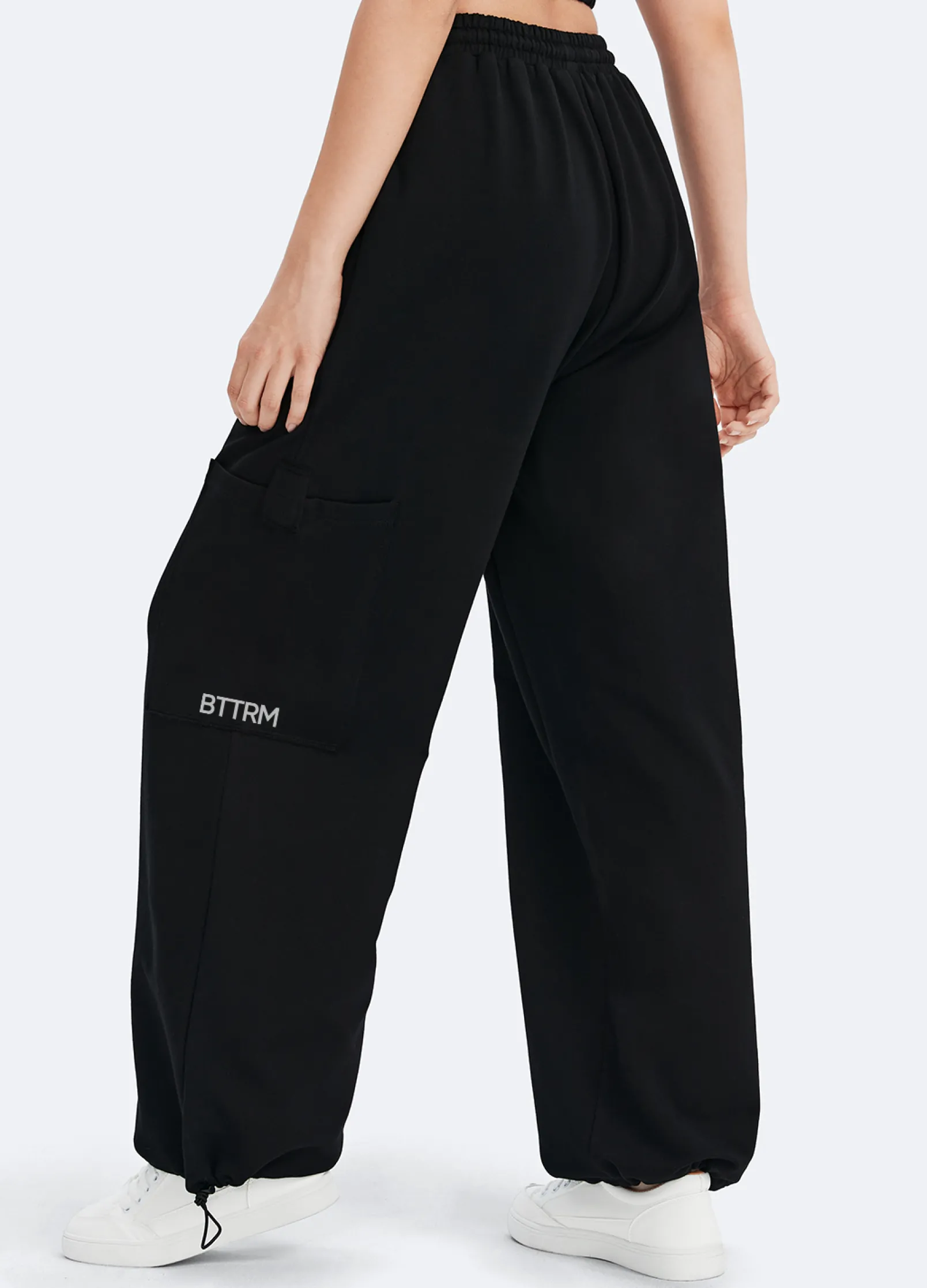 Lässige Sweathose mit Kordelzug an der Taille