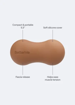 Massageball in Erdnussform