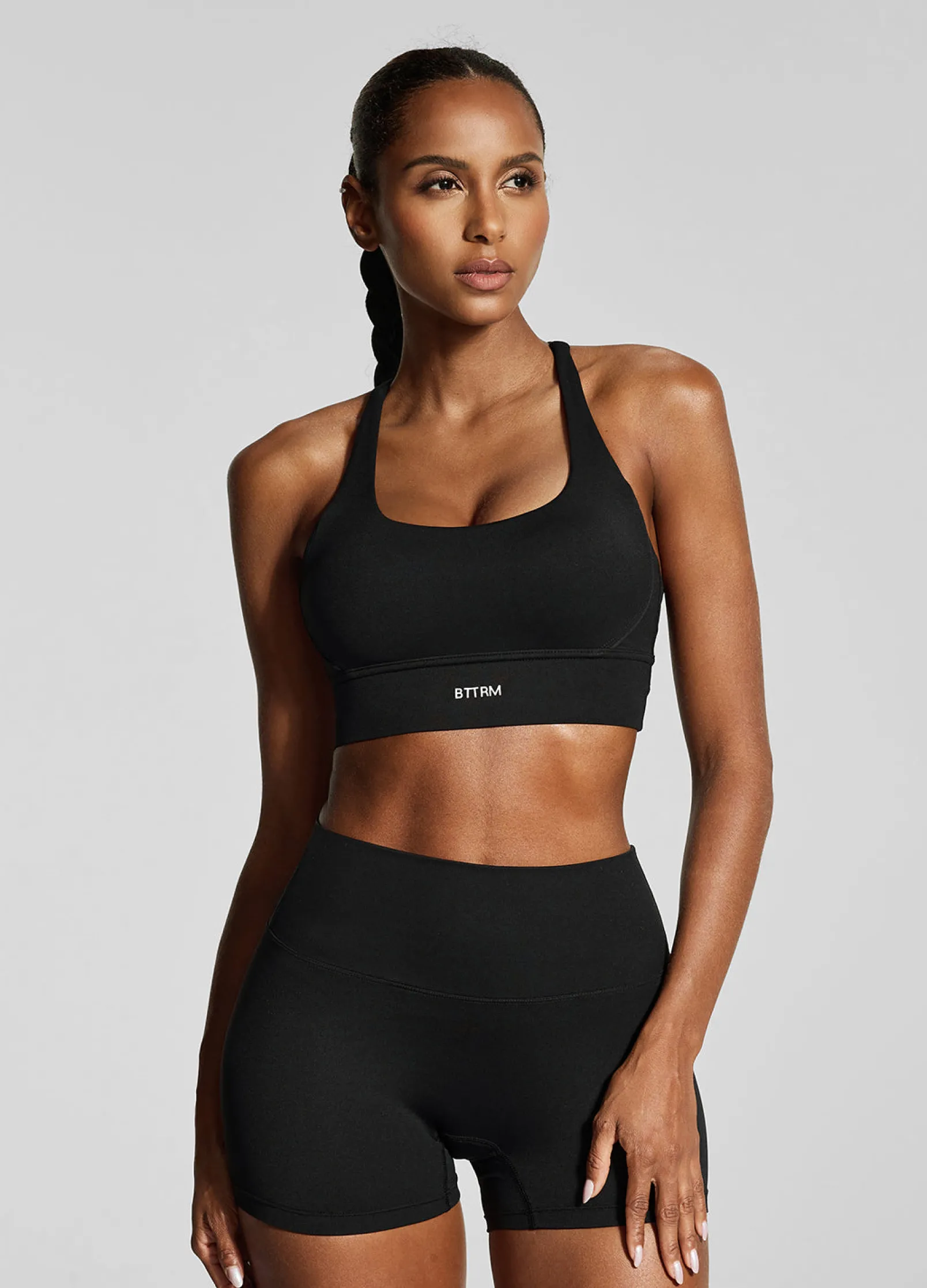 Micro-Shorts mit hohem Bund