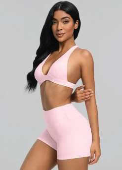Micro-Shorts mit hohem Bund