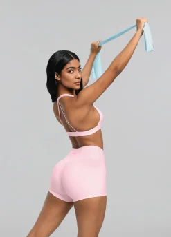 Micro-Shorts mit hohem Bund