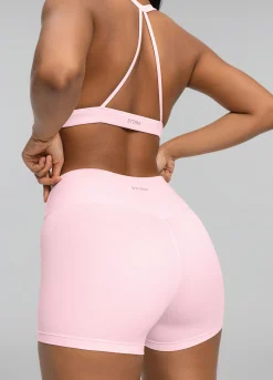 Micro-Shorts mit hohem Bund