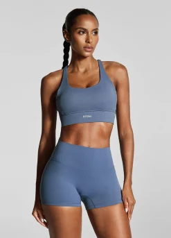 Micro-Shorts mit hohem Bund