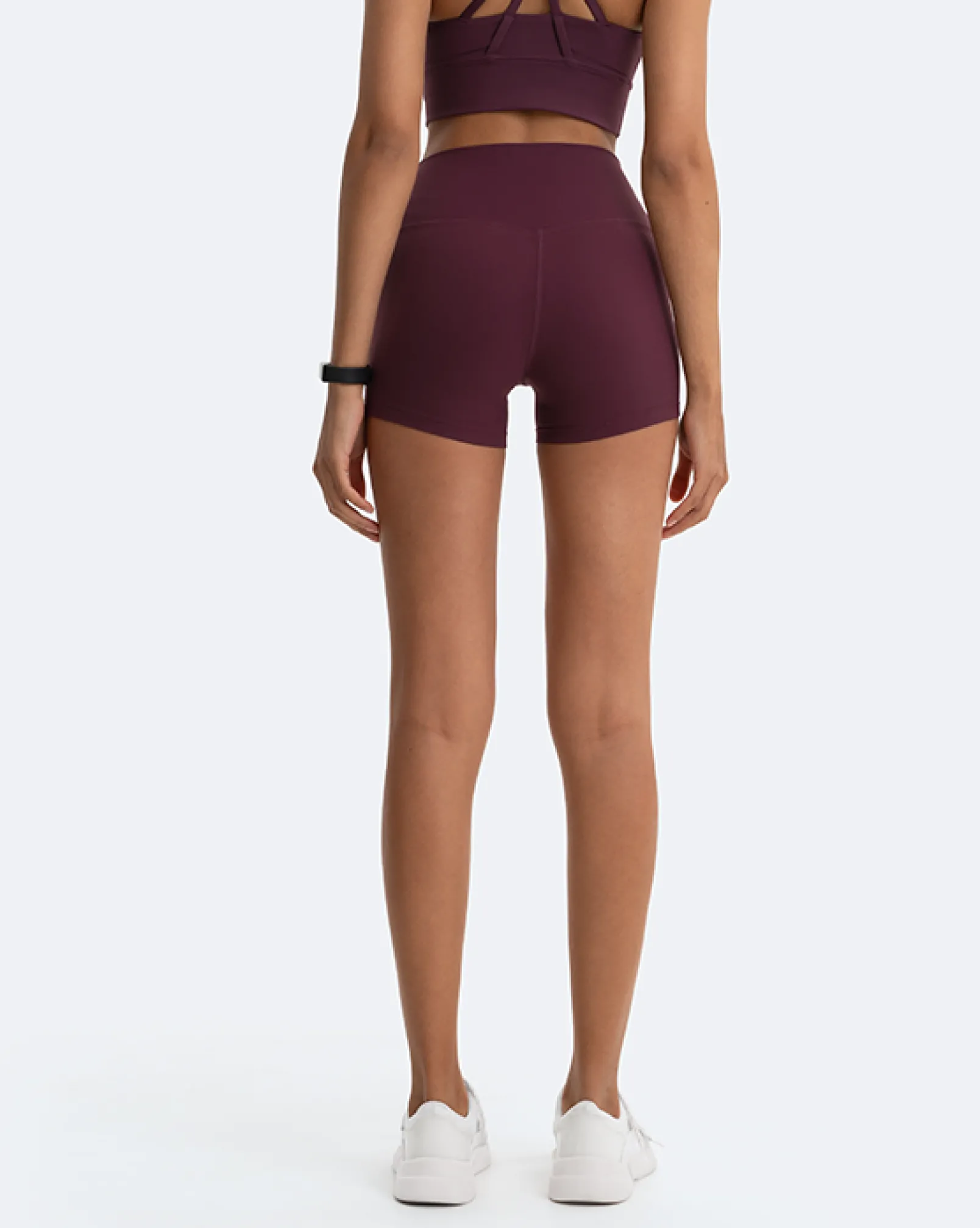 Micro-Shorts mit hohem Bund