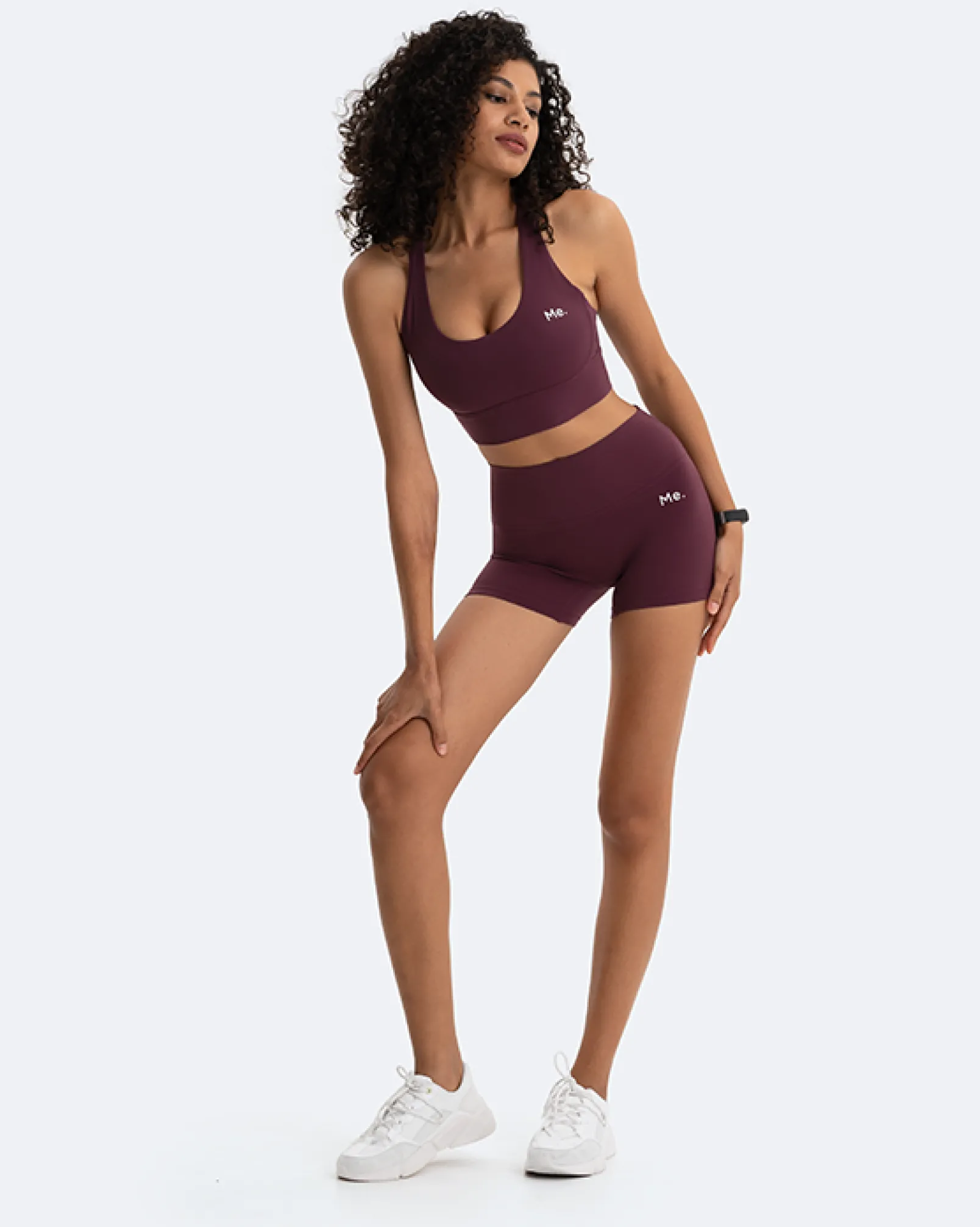 Micro-Shorts mit hohem Bund