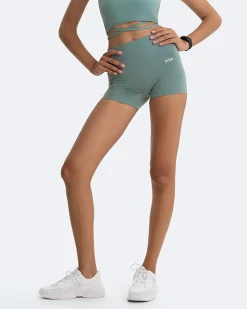 Micro-Shorts mit hohem Bund