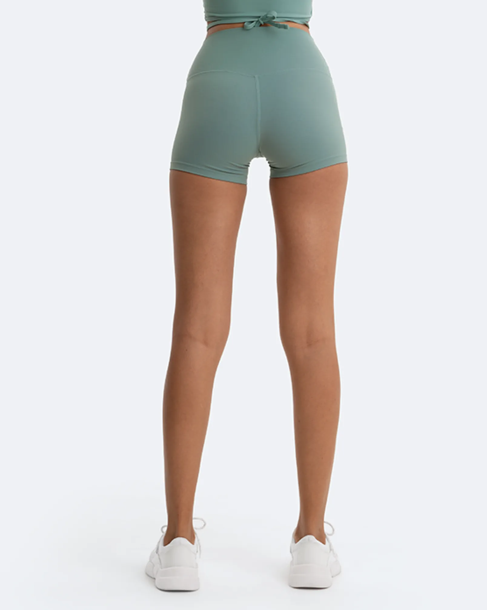Micro-Shorts mit hohem Bund