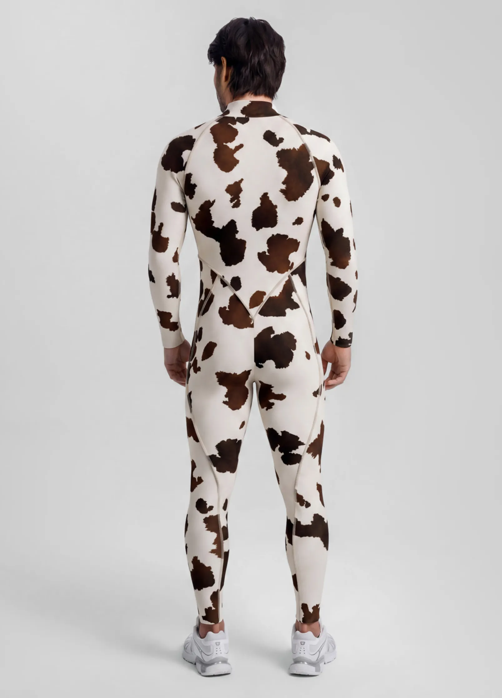 Mocha Cow Herosuit mit geschlossenem Rücken
